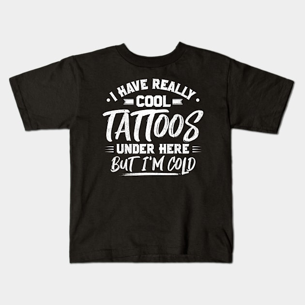 Funny Tattoo Artist Tattooist T-Shirt Kids T-Shirt by MandeesCloset